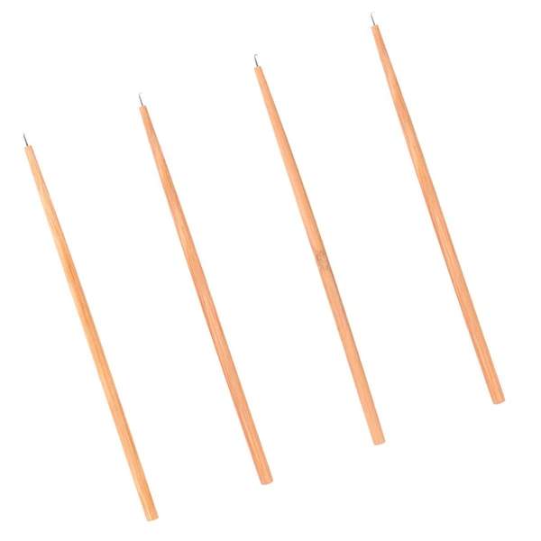 Healthy Maxbell 4 Pieces Lace Wig Ventilating Needles Hair Weave Needles for Making Lace Wig Elite