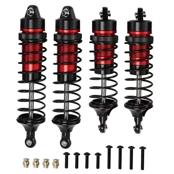 Elegant Maxbell 4 Pieces Front Rear Shock Absorber Assembled Set for 4WD RC Car RC Crawler Convenient