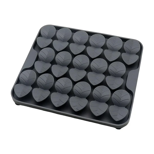 Smart Maxbell Dog Lick Pad Wet Food Lick Pad Puppy Playing Interactive Toy Dog Licking Mat S Size Gray Secure