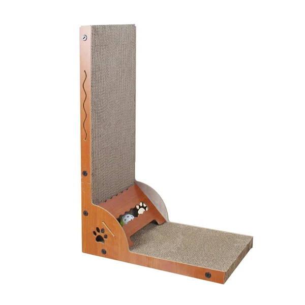 Selected Maxbell Cat Scratcher with Ball Toy Vertical Cat Scratch Pad Furniture Protection Curved Refined
