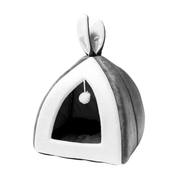 Casual Maxbell Cat Bed House Crate Interactive Toy Sleeping Anti Slip Blanket Cat Cave Tent XL 48X48X50CM Efficient