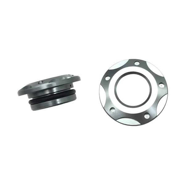 Secure Maxbell 2x Engine Oil Filler Cap Transmission Tank Cover for Yamaha MT-03 MT-25 Grey Certified