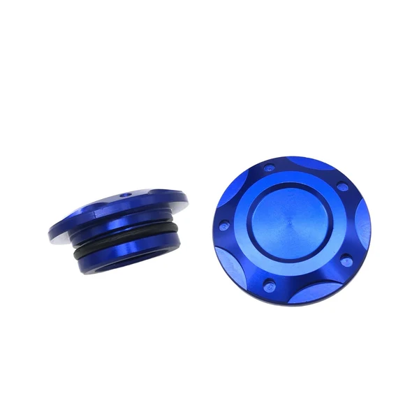 Sophisticated Maxbell 2x Engine Oil Filler Cap Transmission Tank Cover for Yamaha MT-03 MT-25 Blue Outstanding