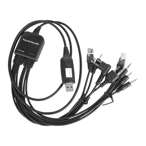 Original Design Maxbell 8 in 1 Programming Cable Handheld Radios for GP88S GP2000 GP3688 Top-Quality