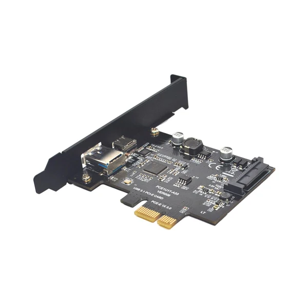 High-End Maxbell Pci-e to USB 3.1 Gen2 10 Gbps Type C Expansion Card for Computer PC 1X Outstanding