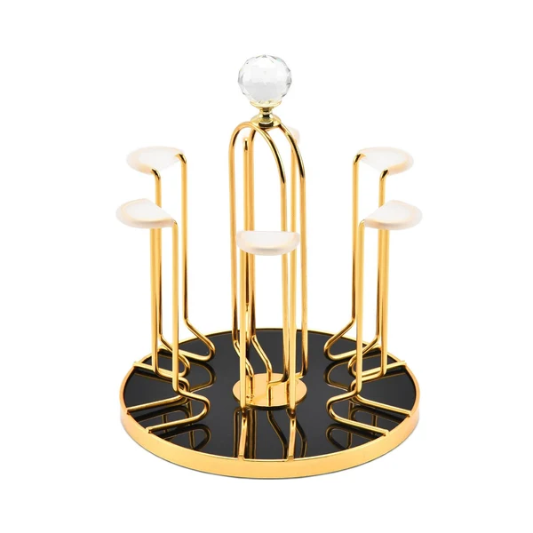 Solid Maxbell Mug Holder Stylish Iron Showcase Cup Rack for Coffee Mugs Carafes Glass Cups Specialty