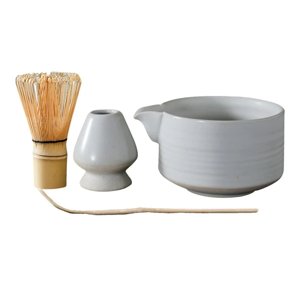 Original Design Maxbell 4Pcs Traditional Matcha Set for Family Japanese Matcha Preparation Gift White Enhanced