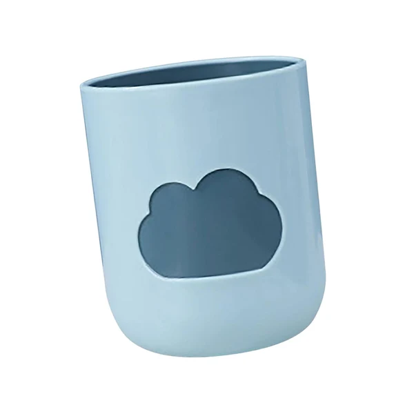 Relaxed Maxbell Bathroom Tumbler Sturdy Multifunctional Modern Large Capacity Toothbrush Cup blue Comfortable
