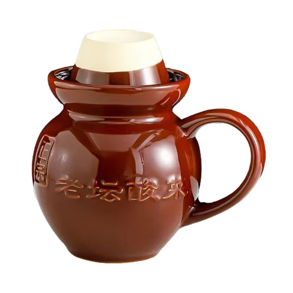 Soft Maxbell Coffee Mugs Ginger Jar Novelty Tea Canister Multiuse Traditional Ceramic Jar Quality