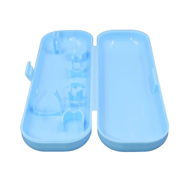 Trendy Maxbell Toothbrush Travel Case Protective Cover Compact Portable Holder for Bathroom Blue Prestigious