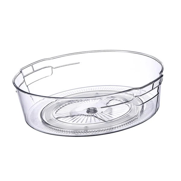User-Friendly Maxbell Rotating Turntable Organizer Condiment Storage Rack for Dining Pantry Baking High-Grade