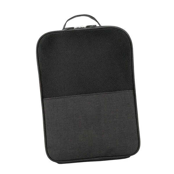 Trendy Maxbell Travel Shoes Bags Washable Portable Shoe Pouch for Unisex Suitcase Daily Use Black Consistent