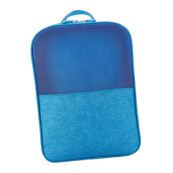 Premium Material Maxbell Travel Shoes Bags Washable Portable Shoe Pouch for Unisex Suitcase Daily Use Blue Luxury