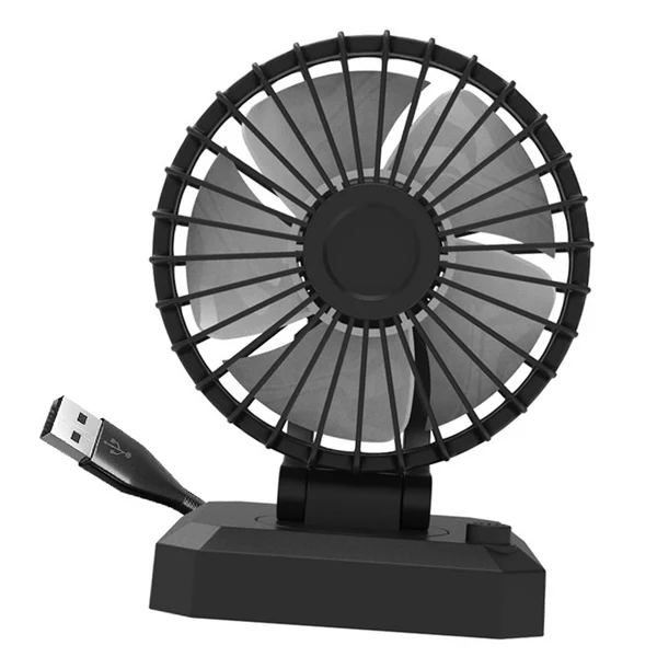 Prestigious Maxbell Car Cooling Fan 2 Speeds 360 Rotation 1.8M Cord Single Head 5V Outstanding
