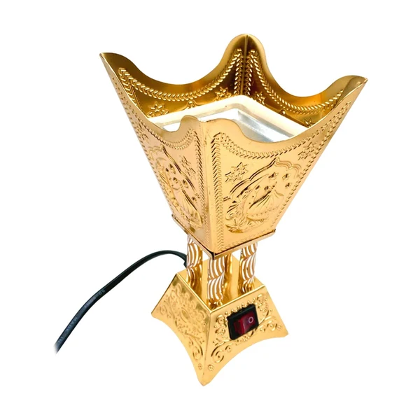 Elegant Maxbell Maxbell Electric Incense Burner Incense Diffuser Ornament Censer for Home Yoga Decor Aureate Pure