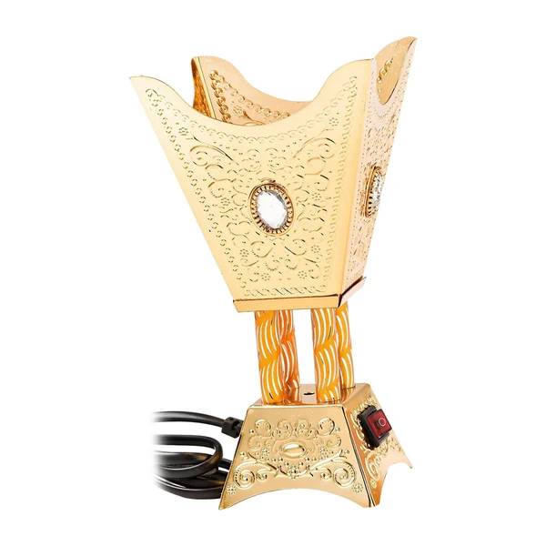 Authentic Maxbell Maxbell Electric Incense Burner Middle Eastern Style Portable for Yoga SPA Decor Aureate Environmentally Friendly