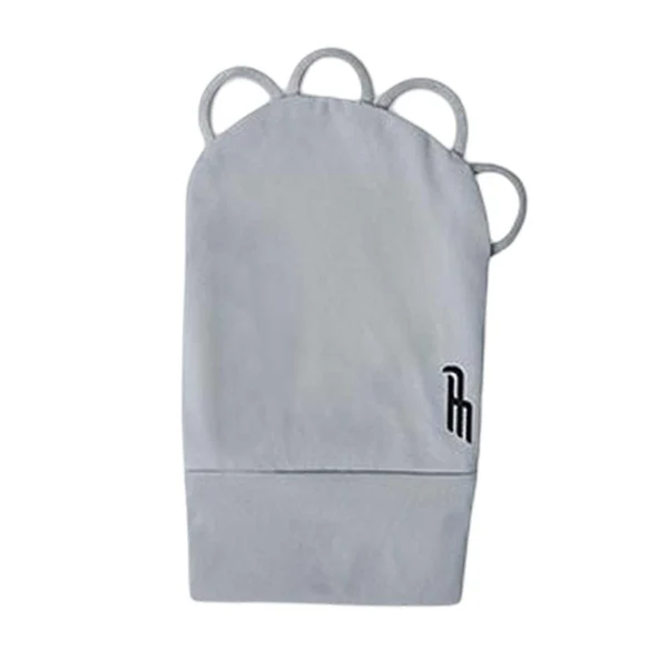 Detailed Maxbell Golf Sunscreen Finger Glove Ice Silk Material Lightweight Elastic Portable XL Right Grey Fashionable