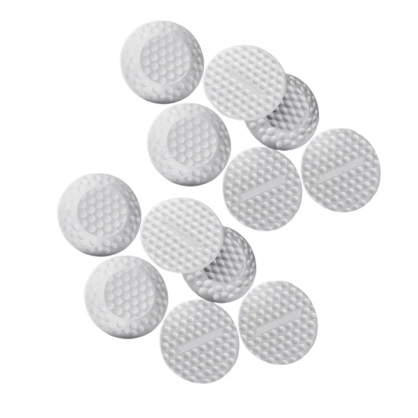 Expertly Made Maxbell Practice Golf Ball Golf Sports Training Ball Home Use Indoor Flat Golf Balls 12pcs High-Grade