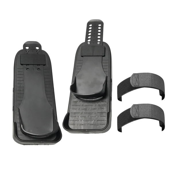 Original Maxbell 1 Pair Rowing Machine Foot Pedals for Horse Riding Machine Solid