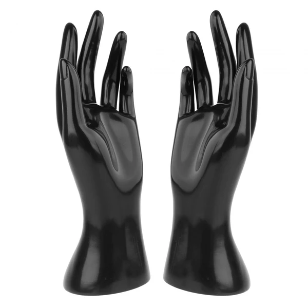 Contemporary Maxbell 1Pair Female Mannequin Hand Multifunctional for Finger Ring Photograph Props Black Easy-to-Use
