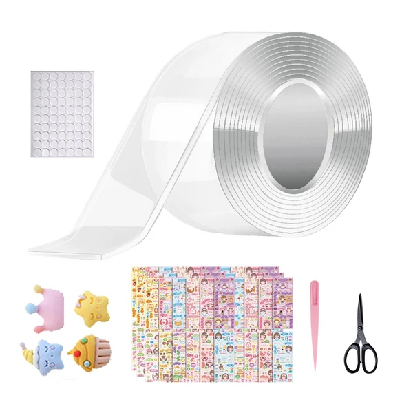 Exceptional Maxbell Blow Bubble Double Sided Tape DIY Crafts Multipurpose Creative Sticky Tape Style E Prestigious