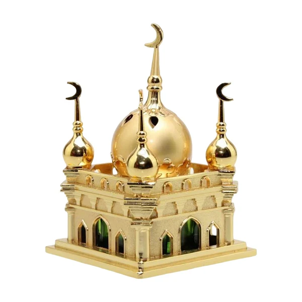 Reliable Maxbell Islamic Building Model Ornaments Handicraft for Holiday Birthday Gifts Smooth