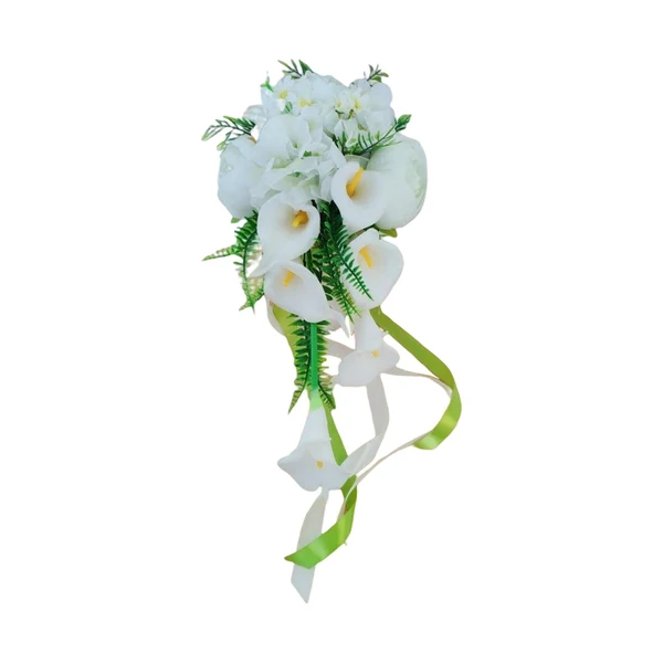 Classic Maxbell bouquet Bridesmaid Bridal Holding Flower Silk Cloth for Ceremony Party Excellent