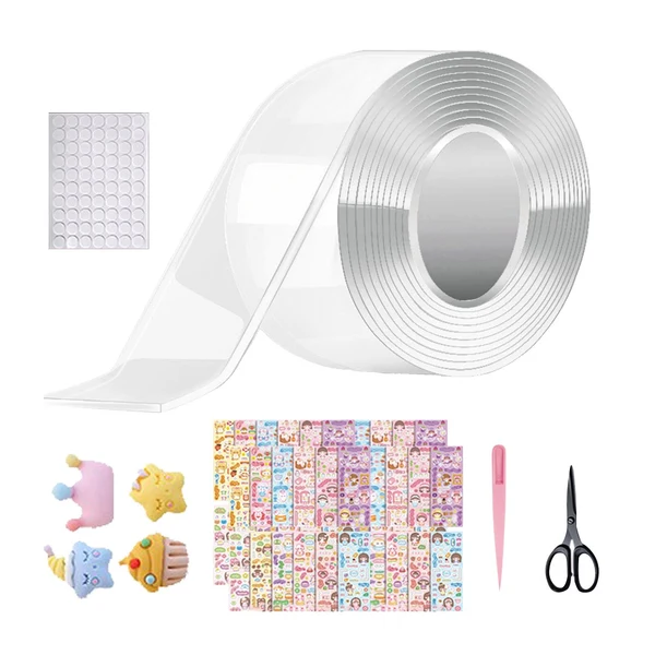 Trusted Maxbell Blow Bubble Double Sided Tape DIY Crafts Multipurpose Creative Sticky Tape Style C Casual