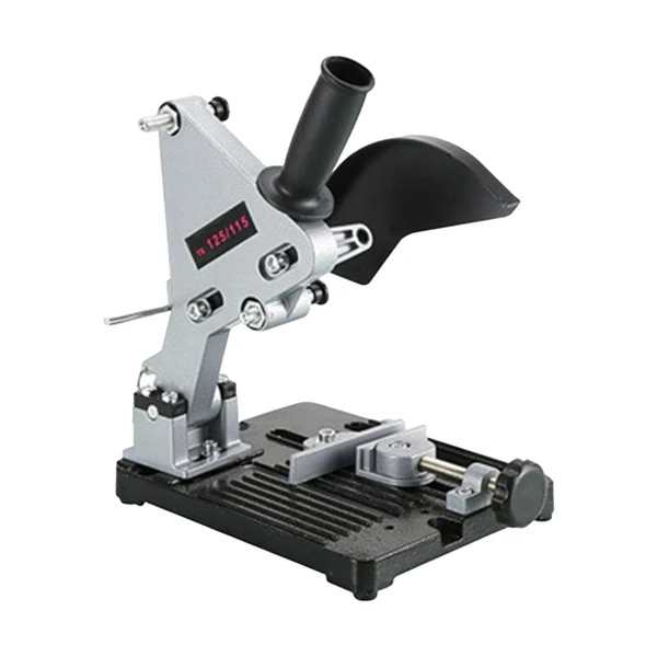 Premium Material Maxbell Angle Grinder Stand Support Holder Adjustable for 100 125 Angle Grinder 30mm Depth Thick Organic