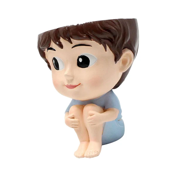 Exceptional Maxbell Head Planter Pot Handmade Decorative Cute Creative for House Decoration Breathable