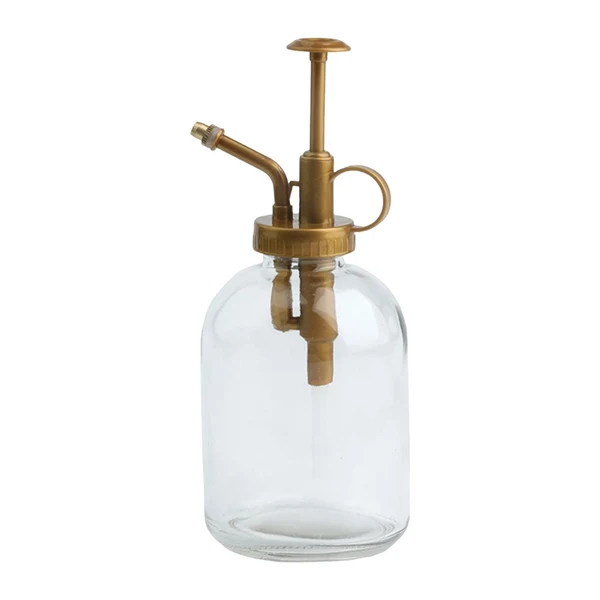 Luxury Maxbell Plant Mister Spray Bottle 350ml Watering Bottle Vintage Style for Indoor Yellow High-Grade