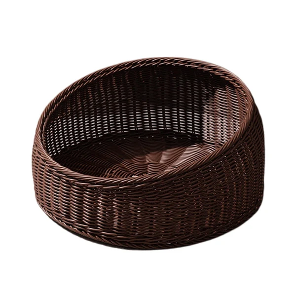 Fast Maxbell Cat Sleeping Bed Dog Bed Portable Pet Bed for Summer Kitty Small Medium Dogs Coffee Flexible