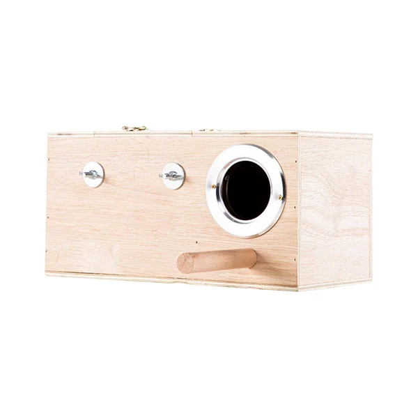 Smart Maxbell Bird Nest Nesting House Mating Box Hatching Budgie Parrot Breeding Box 25x14x14cm Left Hang Premium