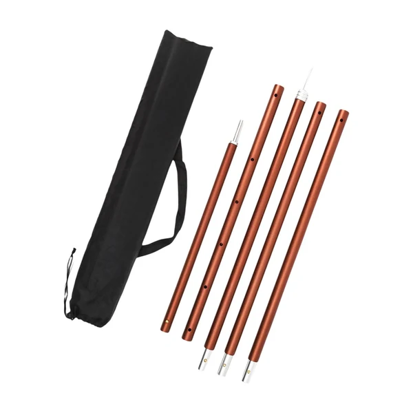 Smart Maxbell Aluminum Alloy Tent Poles Durable Bar Tarp Poles for Outdoor Home Backyard Coffee Solid