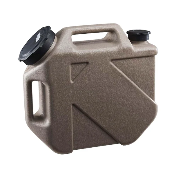 Crafted Maxbell Camping Water Storage Jug 10L 2.64 Gallon Bucket Bottle for Hiking Tourism Dark Khaki Artisan