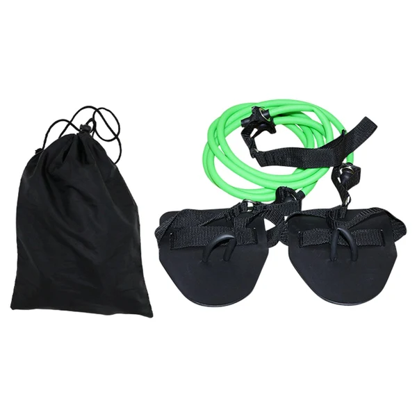 Carefully Designed Maxbell Swimming Resistance Exercise Bands Workout Equipment Professional Fitness green 50LBS Clean
