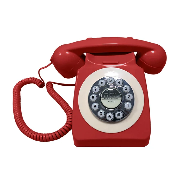 Exclusive Maxbell Retro Landline Phone Old Style with Redial Classic for Hotel Use Office Home Red Safe