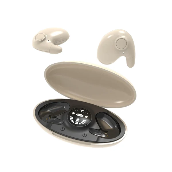 Breathable Maxbell Mini in Ear Earphones IPX5 Waterproof HD Call Stereo Sound Wireless Earbuds Skin Color Authentic