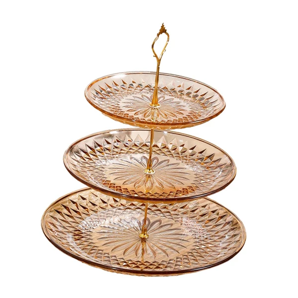 Powerful Maxbell Modern Serving Tray Snack Plate Round Platter Fruit Plate for Birthday Party Smart