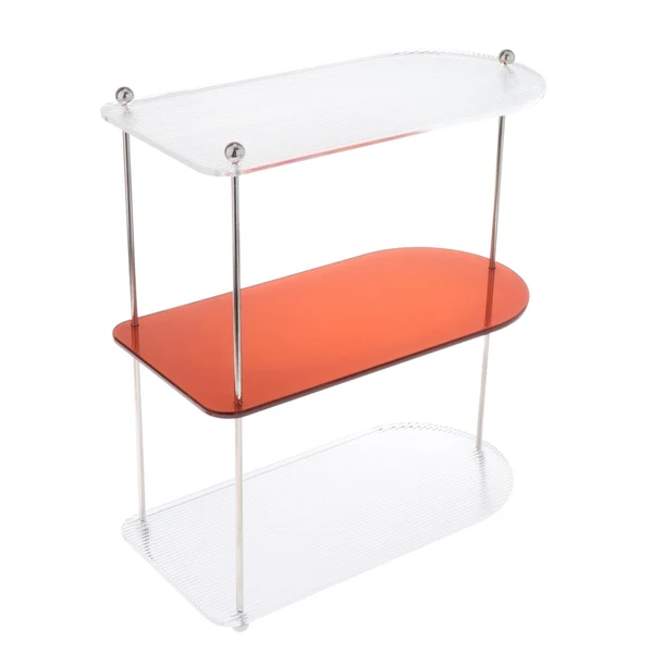 Trusted Maxbell Layered Vanity Organizer Tray Holder Spice Rack for Bedroom Kitchen Dresser 3 layer brown Efficient