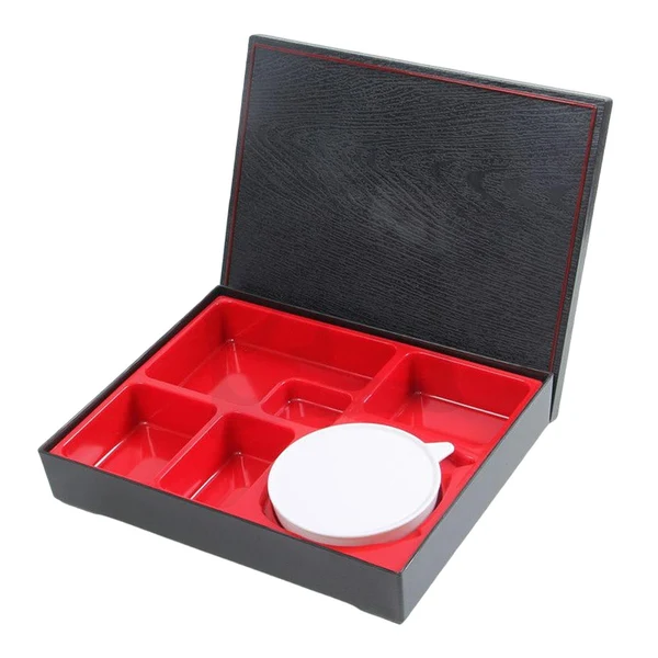 High-Performance Maxbell Bento Box Leakproof 6 Sections Fruits Container for Camping Adults Children Style C Certified