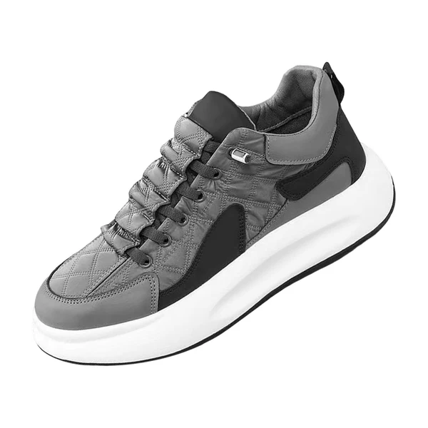 Premium Material Maxbell Men Casual Shoes Breathable Shoes Leisure Running Athletic Sneakers 42 Yards Grey Certified