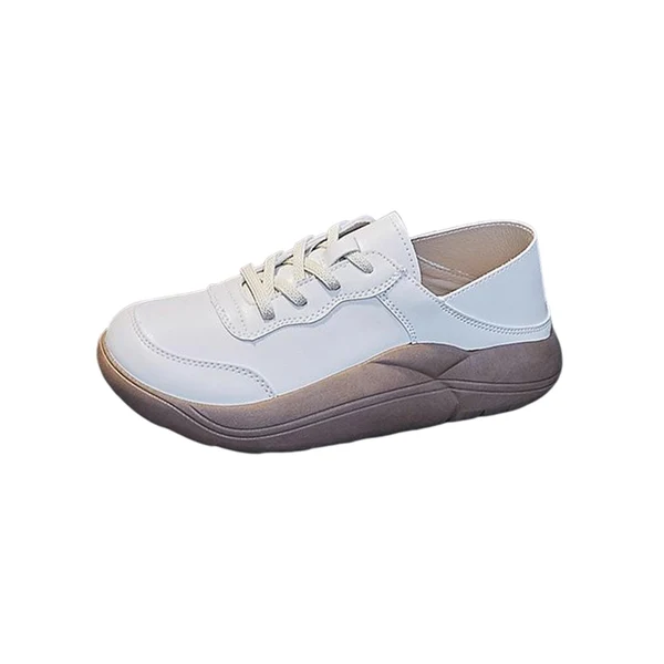 Classic Maxbell Women's Casual Shoes Fashion Sneakers Outdoor Walking Shoes Thick Bottom 40 Beige Eco-Friendly