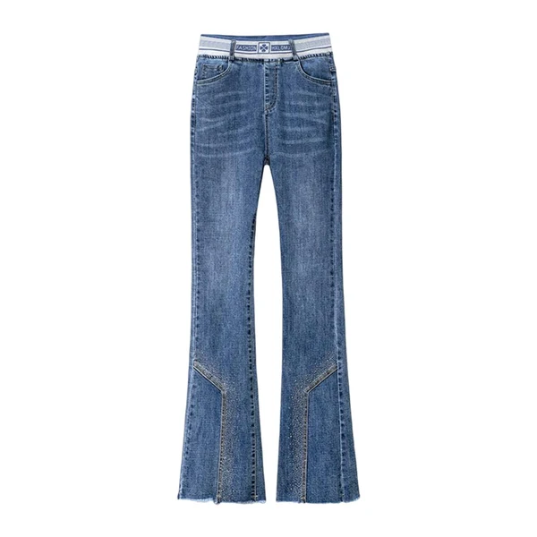 First-Class Maxbell Womens Denim Jean Comfortable High Waist Streetwear Skinny for Party Outdoor 28 blue Versatile
