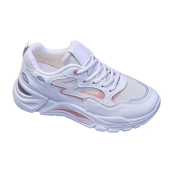 Top-Quality Maxbell Women's Shoes Sport Sneakers Versatile Breathable for Jogging Camping Pink 36 Fine