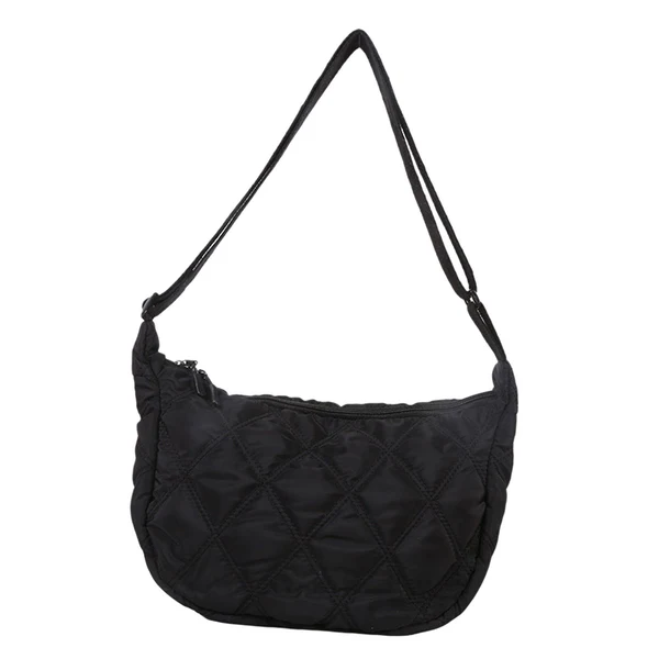 Solid Maxbell Lady Women Crossbody Bags Summer Beach Y2K Oxford Cloth Shoulder Bag Black Convenient
