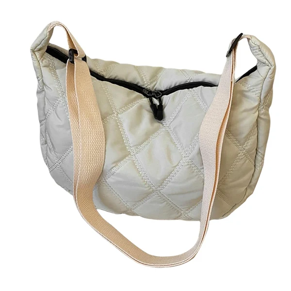 Elegant Maxbell Lady Women Crossbody Bags Summer Beach Y2K Oxford Cloth Shoulder Bag White World-Class