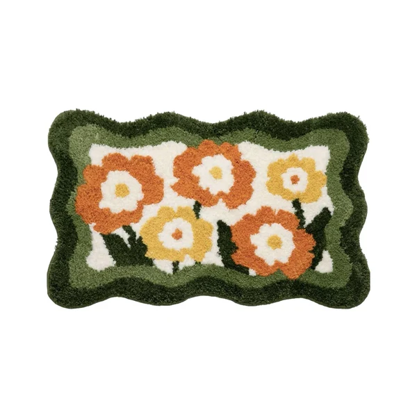 Superior Maxbell Bathroom Rug Mat Cute for Bathroom Floor Tub and Shower Dining Room Balcony Style B Sophisticated