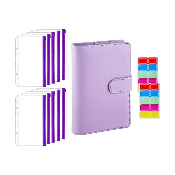 Powerful Maxbell Money Planner Waterproof Personal Expense Financial Journal Debt Tracking violet Consistent
