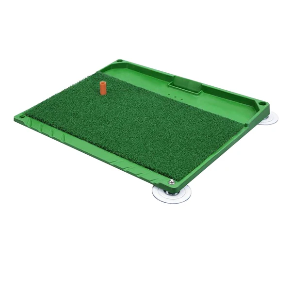 Practical Maxbell Golf Hitting Mat with Golf Ball Tray 17 x 20 Training Mat Indoor Mat 12mm Nylon Grass Classic